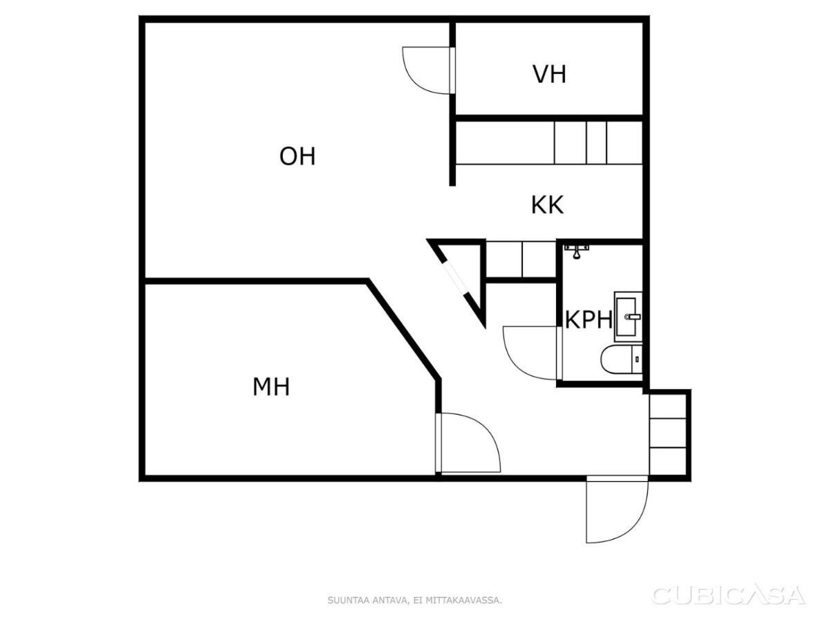 City Apartment Haapaniemenkatu Куопио Экстерьер фото